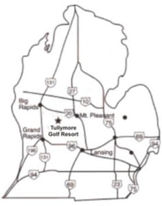 michigan map